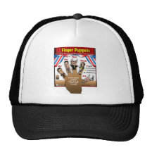 5 GOP Finger Puppets Trucker Hats