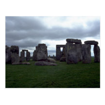 5 horizon test Stonehenge, England rock formation Post Cards