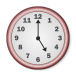 5 o'clock magnet