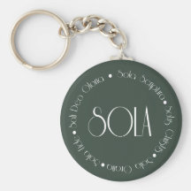 5 Solas Key Chain