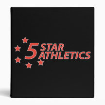 5 Star Athletics Binder