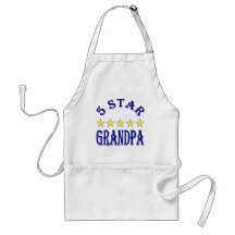 5 Star Grandpa Aprons