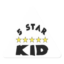 5 Star Kid Stickers