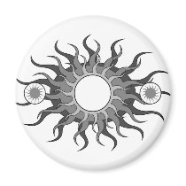 5 suns fridge magnets