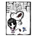 5 things about myself postcard