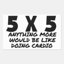 5 x 5 stickers