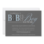 5 x 7 Baby Boy | Baby Shower Invite