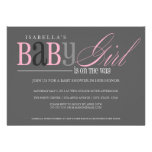 5 x 7 Baby Girl | Baby Shower Invite