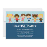 5 x 7 Boy/Girl Skating | Birthday Party Invite
