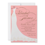 5 x 7 Elegant Dress | Bridal Shower Invite