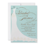 5 x 7 Elegant Dress | Bridal Shower Invite