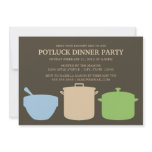 5 x 7 Potluck Dinner | Party Invite