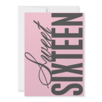 5 x 7 Sweet Sixteen | Birthday Party Invite