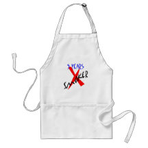 5 Years Red X-smoker Aprons