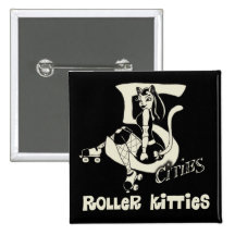5CRK Roller Derby Button