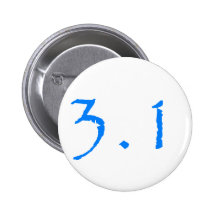 5k Miles Pinback Button
