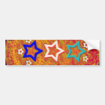 5Star  Tattoos - a different style Bumper Stickers