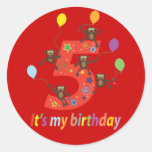 5th Birthday Gifts Sticker