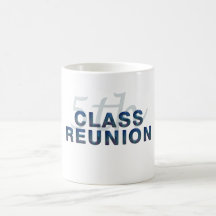 5th Class Reunion Coffee Mugs