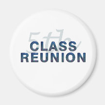 5th Class Reunion Magnets