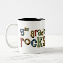 5th Grade Rocks Fifth Coffee Mugs
