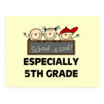 5th Grade School is Cool Tshirts and Gifts Post Cards