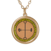 5th pentacle of greek solomon custom necklace