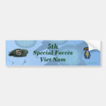 5th special forces vietnam nam Bumper Sticker