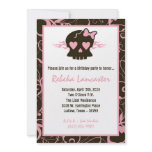 5x7 Birthday Party Invitation - Punk Skull Rock