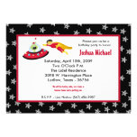 5x7 Boy Super Hero Birthday Party Invitation