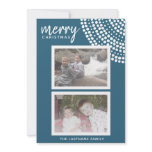 5x7 Double-sided Holiday Photo Card Custom Invitations