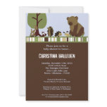 5x7 Enchanted Hollow Forest Baby Shower Invitation
