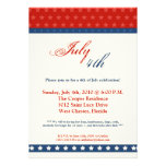5x7 Fourth 4th of July Party Celebratio Invitation
