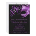 5x7 Masquerade Mask 15 Quinceanera Ball Invitation