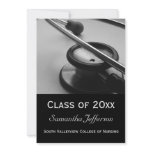 5x7 Medical School/Nursing Graduation Announcement invitations