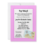 5x7 Pirate Treasure Hunt Birthday Party Invitation