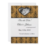 5x7 Save the Date Photo Engagement Announcement