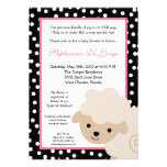 5x7 Sweet Pink Farm Sheep Baby Shower Invitation