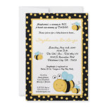 5x7 TRIPLETHoney Bumble Bee Baby Shower Invitation