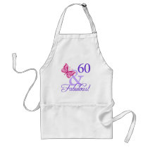 60 And Fabulous Birthday Aprons