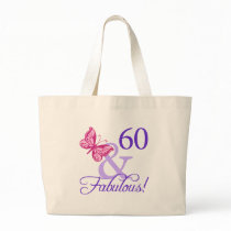 60 And Fabulous Birthday Bag