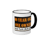 60 ans, un propriétaire - les pièces des besoins,  mug à café
