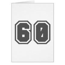 60 GREETING CARD