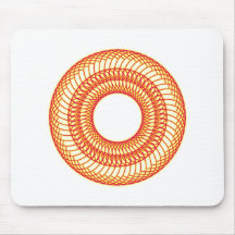 60 rosette mauspad