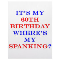 60 Where's my spanking?
