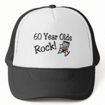 60 Year Olds Rock (Rocking Chair) Trucker Hat