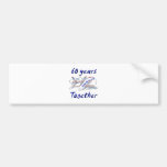 60 Years Together Bumper Sticker