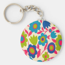 60's Designs Keychain