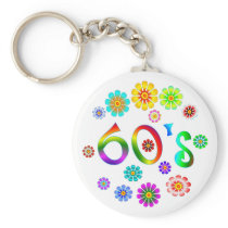 60s Love Key Chains