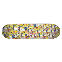 60s Peter Max style flower girly Skateboards